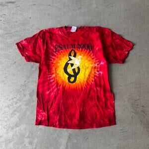 Y2k tie dye Jesus t shirt